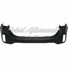 Kia Sorento 2014-2015 Bumper Rear Primed Without Sensor - Photo 2