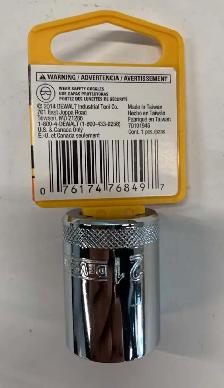 DeWALT DWMT73951OSP 21mm Black Deep Impact Socket, 1/2' Drive, 7 - Photo 2