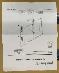 Smartmount Menu Board Mount for 46' - 65' Displays PN: DS-MBZ647 - Photo 4