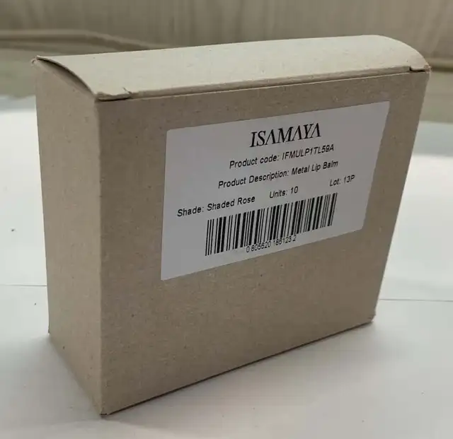 IFMULP1TL63A refers to the ISAMAYA Metal Lip Balm Shaded Rose
