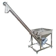 Screw Feeding Vibrating Hopper 4.5' Inclined Conveyor 188102 - Photo 5