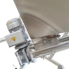 Screw Feeding Vibrating Hopper 4.5' Inclined Conveyor 188102 - Photo 8