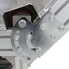 78.7' L x 15.7'W Electric PVC Belt Climbing Conveyor 230495 - Photo 6