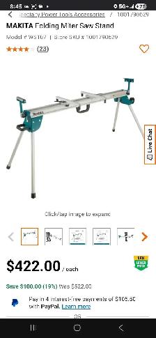 MAKITA 40V MAX XGT 12IN DOUBLE BEVEL SLIDING MITERSAW WITH STAND - Photo 7