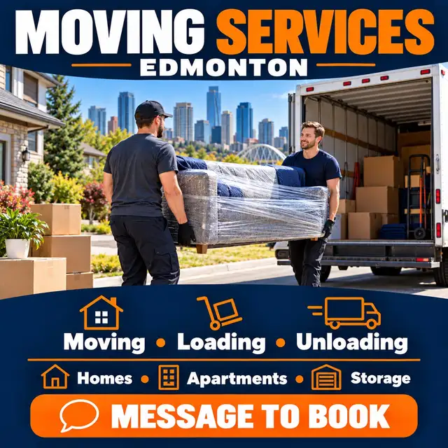 Moving Services in Edmonton | Loading & Unloading Help
