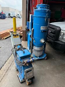 SHOT BLASTER 8' with VACUUM