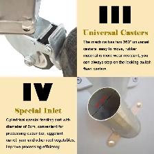 Fruit & Vegetable Slicing Shredding Dicing Cutter Machine 056084 - Photo 8