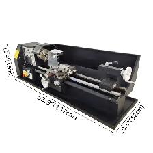 10.2'27.6' AC Motor Precision Metal Bench Lathe 110V 056851 - Photo 2