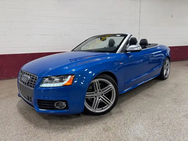 2011 Audi S5 Cabriolet 3.0 SUPERCHARGED|PADDLE SHIFTERS - COMFOR