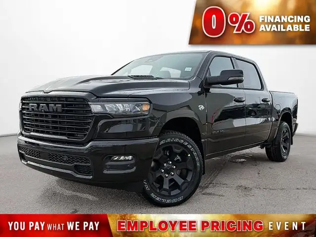 2026 Ram 1500 Sport Crew 4x4 HEMI Adaptive Cruise Aerial View