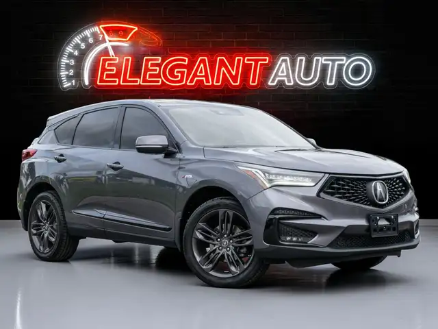 2020 Acura RDX A-SPEC|RED INT|NAV|PANOROOF|HEATED SEAT & STEERIN