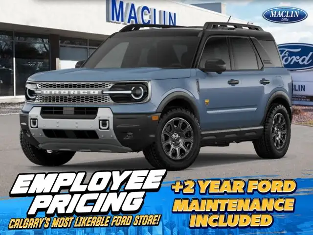 2026 Ford Bronco Sport Badlands | 400A: TECH PACKAGE |