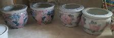 4 Pot Set Approx 8' X 8'