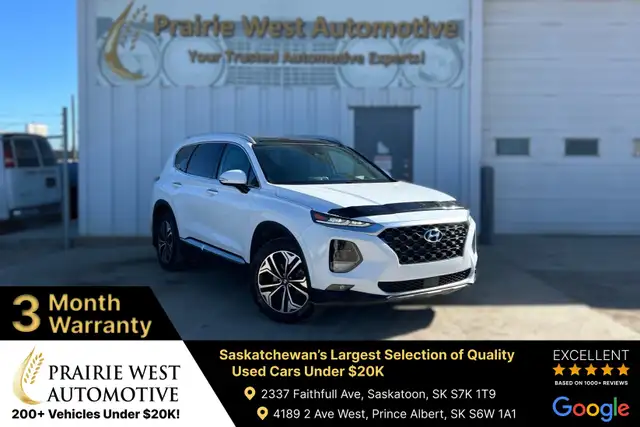 2019 Hyundai Santa Fe Ultimate AWD | Remote Start | Heated Seats