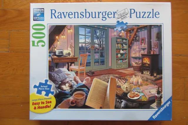 Casse-tête 500 mcx, Ravensburger, Retraite confortable, large