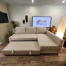 NEW Beige IKEA sectional sofa bed   FREE DELIVERY - Photo 2