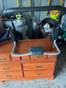I’m selling a Perfect Abs machine and a Toro Electric Leaf Blowe