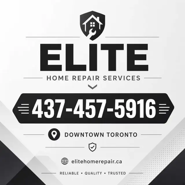 Elite Home Repair Services - 437-457-5916