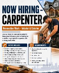 Experienced Carpenter