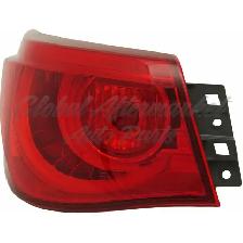 Infiniti Q50 Sedan 2014-2015 Tail Lamp Left HQ - Photo 5