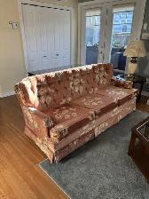 URGENT À DONNER Divan 3 places et fauteuil
