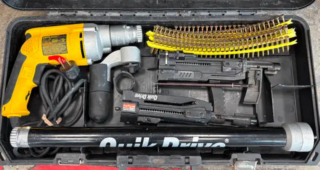 Corded Simpson Quik Drive Auto-Fastening System /w Screw Gun