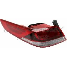 Kia Optima 2016-2020 Tail Lamp Left Bulb HQ - Photo 5
