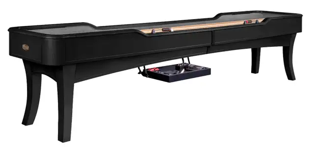 New 12' Modern Shuffleboard Table with built in LED lights SALE