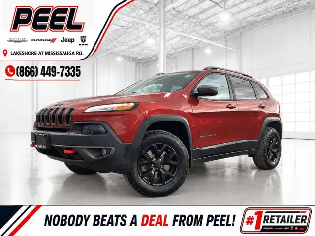 2017 Jeep Cherokee L Plus | Vented Leather | Panoroof | AS IS |