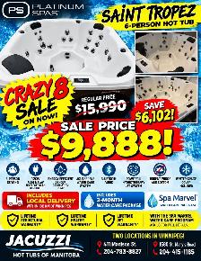 NEW 6 person hot tub with Stereo $9888