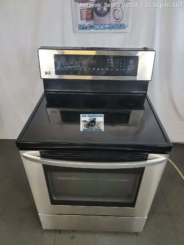 cuisiniere LG stainless