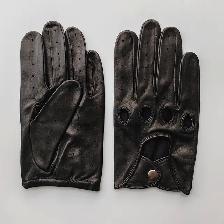 MEN'S ULTRATHIN UNLINED ITALIAN SHEEPSKIN DRIVING GLOVES - Photo 2