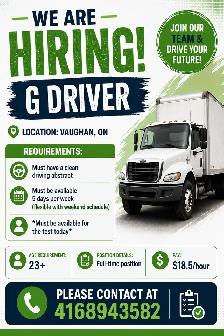 G drivers