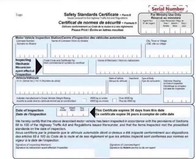 Vehicle safety pass