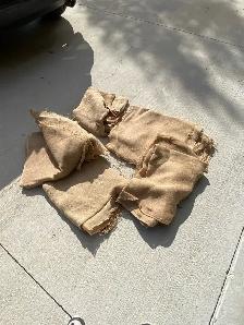 BURLAP - for shrub protection