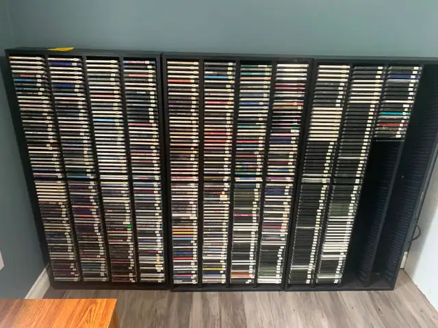 MUSIC CD’S PLUS CABINETS