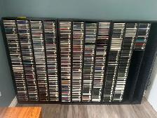 MUSIC CD’S PLUS CABINETS