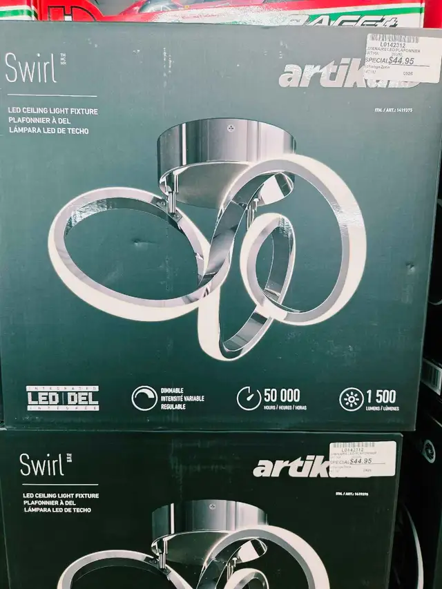 Plafonnier Artika Swirl