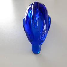 BEAU BÉBÉ DAUPHIN NEUF EN VERRE BLEU MARIN 5'LONGx3'HAUT: $10.00 - Photo 2