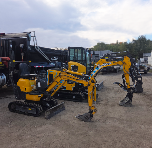 Excavator Rentals | CanWest Equipment Rentals