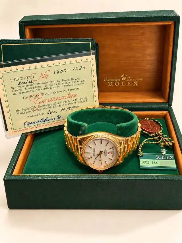 Rolex Day-Date 36mm President 18k Yellow Gold