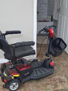 Mobility scooter and transport wheelchair
