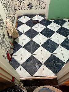 tile labor or installer required