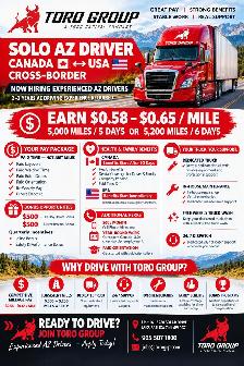 AZ TRUCK DRIVER - CROSS BORDER CAN/USA - MIN 3 YEARS EXP - Photo 2
