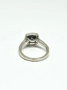 14K Two-Tone Diamond Double-Halo Ring - Photo 3