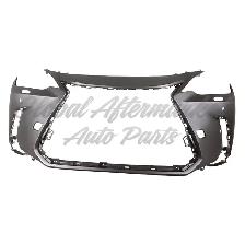 Lexus Nx450h 2022-2025 Bumper Front Primed With Sensor / Head