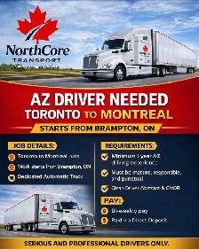 NorthCore Transport AZ Driver