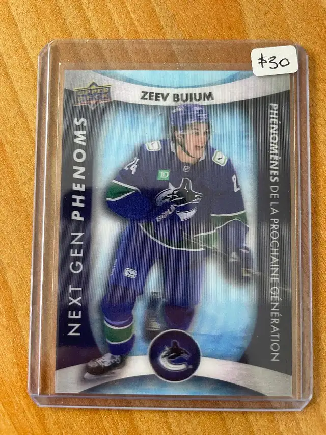 2026-27 Upper Deck Tim Hortons Next Gen Phenoms #NG9 Zeev Buium