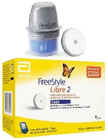 Freestyle Libre 2 Sensor A1C Blood Sugar Glucose - NEW -