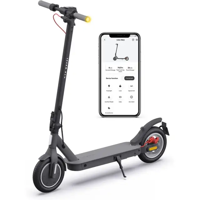 5TH WHEEL V30 PRO Electric Foldable Scooter  with Turn Signals